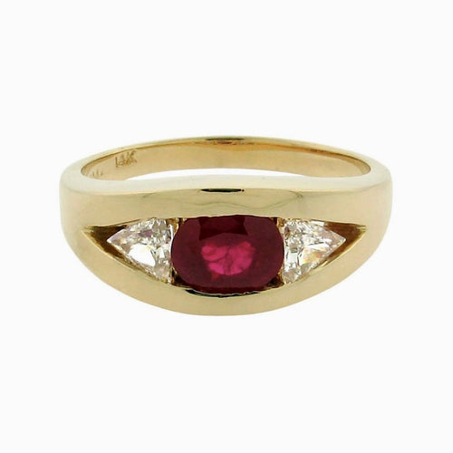 Ruby and Diamond Ring
